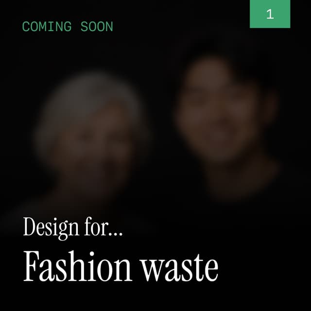 Can design reduce fashion waste?