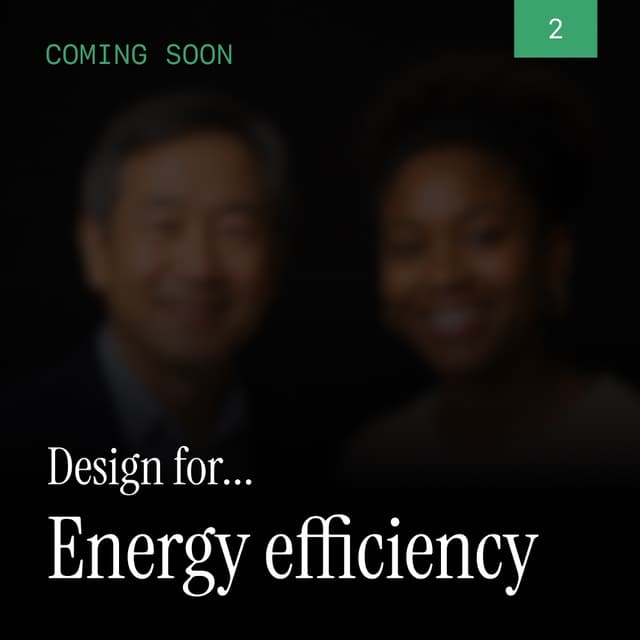 Can design improve power efficiency?