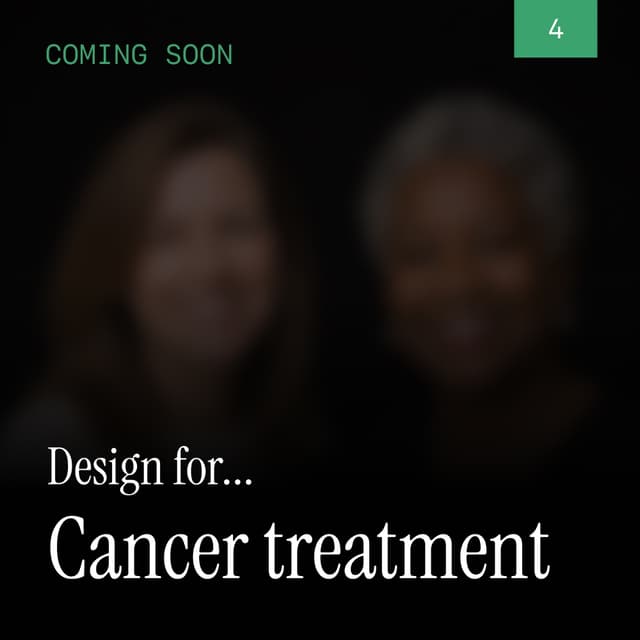 Can design save people from cancer?