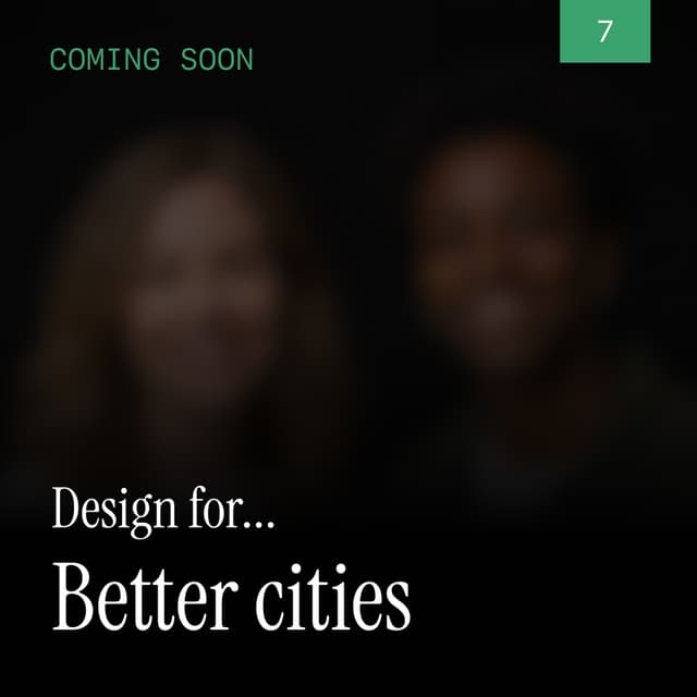 Can design make better cities?