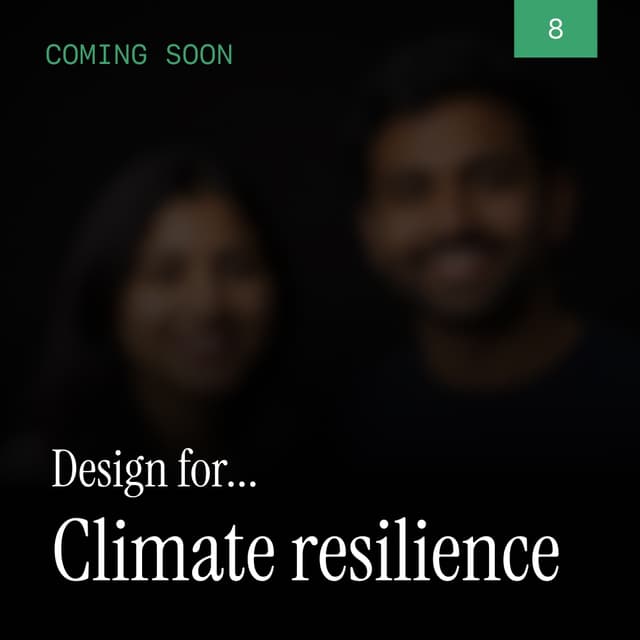 Can design advance climate action?