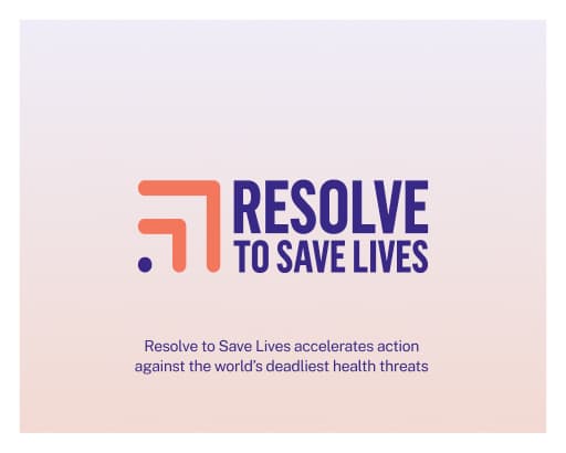 Resolve to Save Lives logo