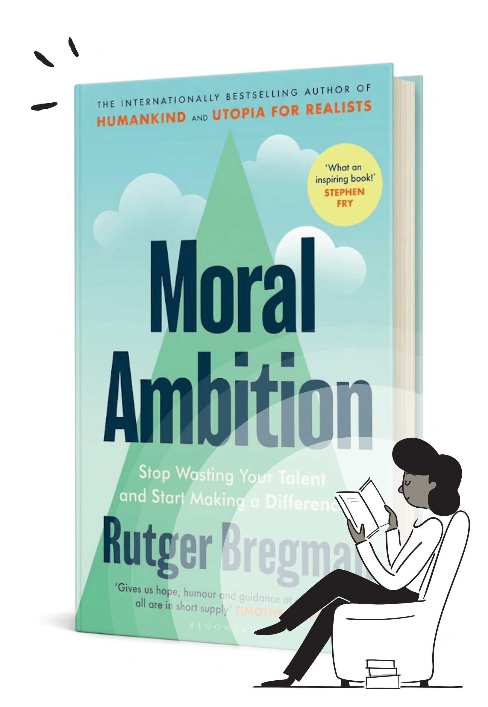 Cover of Moral Ambition by Rutger Bregman